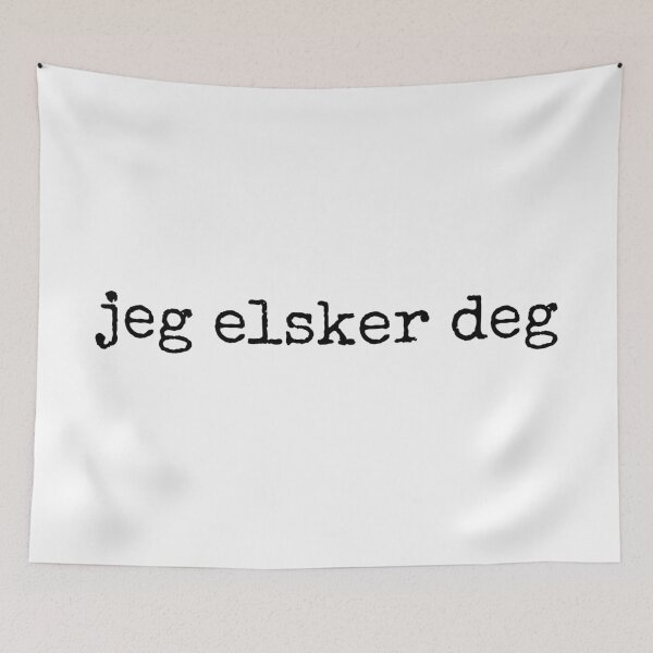 Item preview, Jeg elsker deg | I Love You - Norwegian (Bokmäl) designed and sold by rsty11.