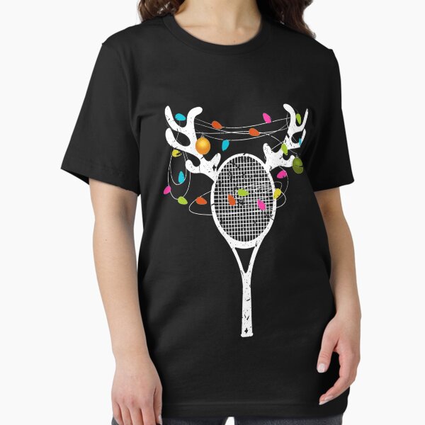 Item preview, Christmas Lights Tennis Racket Funny Xmas designed and sold by KuylerKnight.