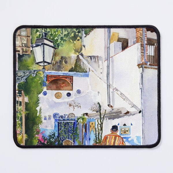 Item preview, Patio in Sacromonte, Granada, Spain designed and sold by Margaret Merry.