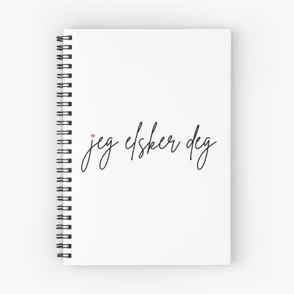Item preview, Jeg elsker deg | I Love You - Norwegian (Bokmäl) | calligraphy i designed and sold by rsty11.