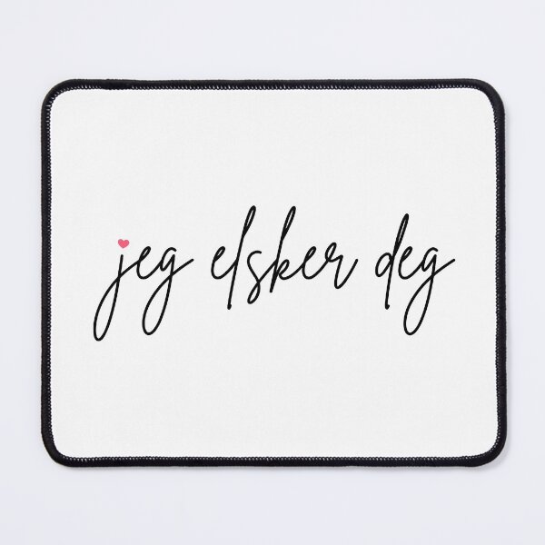 Item preview, Jeg elsker deg | I Love You - Norwegian (Bokmäl) | calligraphy i designed and sold by rsty11.