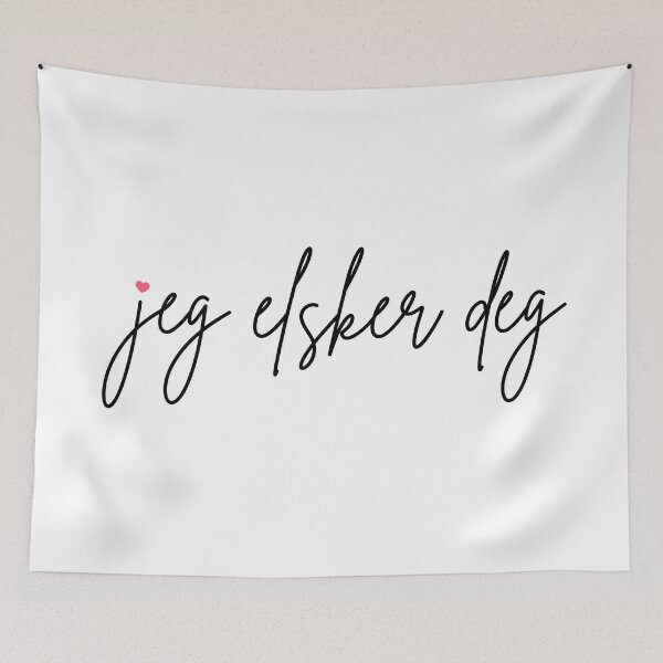 Item preview, Jeg elsker deg | I Love You - Norwegian (Bokmäl) | calligraphy i designed and sold by rsty11.