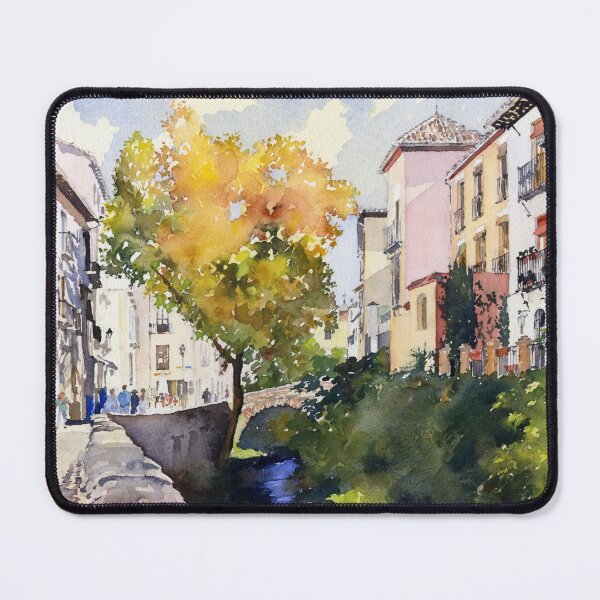 Item preview, Rio Darro, Granada designed and sold by Margaret Merry.