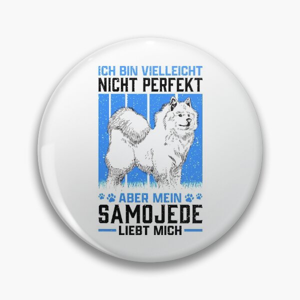 Artikelvorschau, Samojede liebt mich Schlittenhund Samojedenspitz entworfen und verkauft von madgrfx.