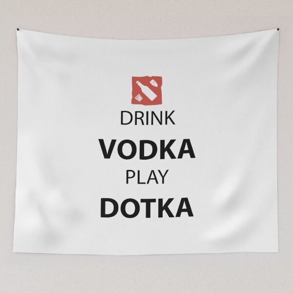 Item preview, DRINK VODKA PLAY DOTKA designed and sold by KrymSky.