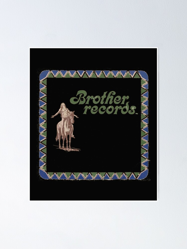 "Brother Records Logo" Poster for Sale by Burabacio Redbubble