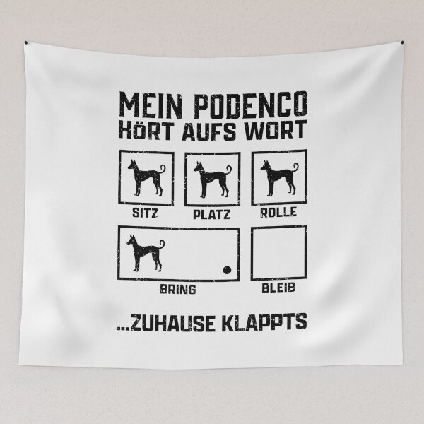 Item preview, Podenco dog tricks Spanish hound gift designed and sold by madgrfx.
