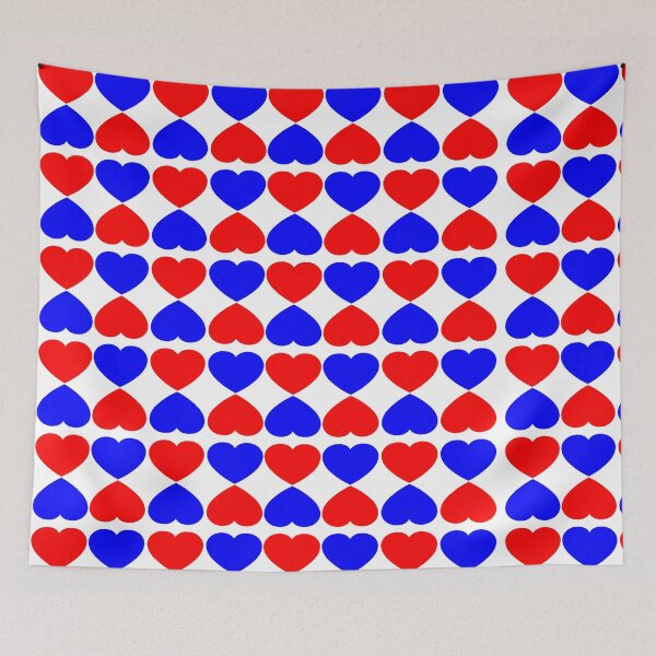 Item preview, JAJ Harlequin Small Hearts  designed and sold by Crown Mod.