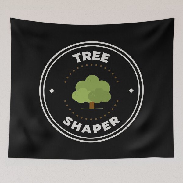 Item preview, Tree shaper round logo designed and sold by Morcawork.