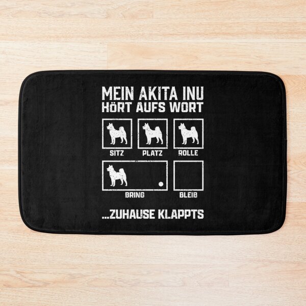Item preview, Akita Inu Dog Tricks Japanese Dog Gift designed and sold by madgrfx.