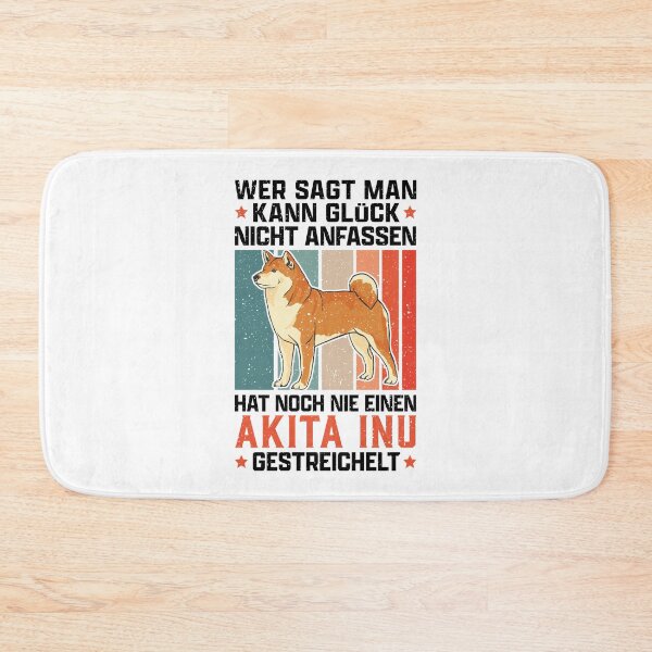 Item preview, Akita Inu Japanese dog owner petting designed and sold by madgrfx.