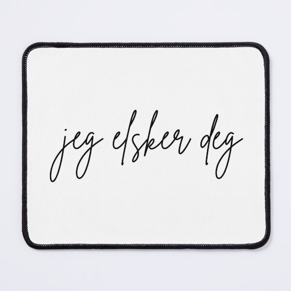 Item preview, Jeg elsker deg | I Love You - Norwegian (Bokmäl) | calligraphy ii designed and sold by rsty11.