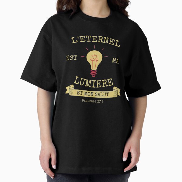 Item preview, l'Eternel est ma lumière designed and sold by CherishedCloset.
