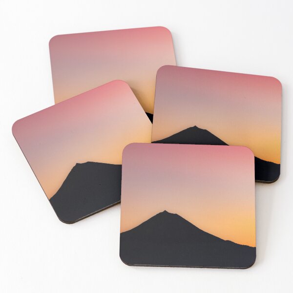 Item preview, Silhouette of Mountain, Pico island, Azores travel destination. designed and sold by AylaHarbich.