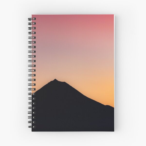Item preview, Silhouette of Mountain, Pico island, Azores travel destination. designed and sold by AylaHarbich.