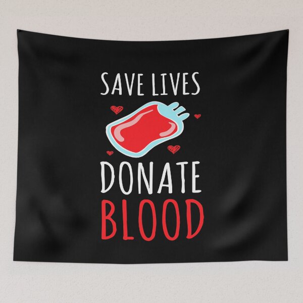 Item preview, Save Lives Donate Blood Blood Donate designed and sold by MooonTees.