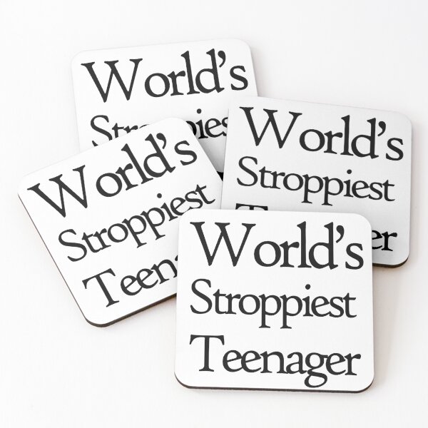 Item preview, World's Stroppiest Teenager -  Celebrating the Awkward Child designed and sold by davidmurtagh.