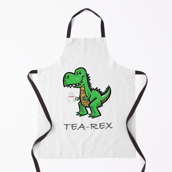 Item preview, Tea Rex Illustration, a T-Rex becomes a tea-drinking dinosaur designed and sold by Nubaex.