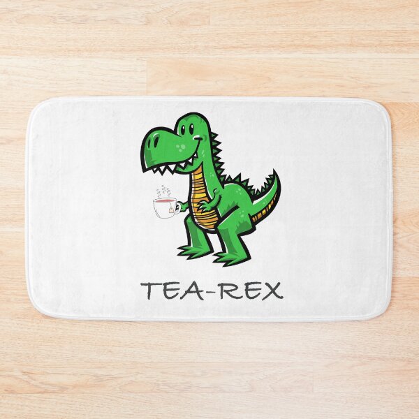 Item preview, Tea Rex Illustration, a T-Rex becomes a tea-drinking dinosaur designed and sold by Nubaex.