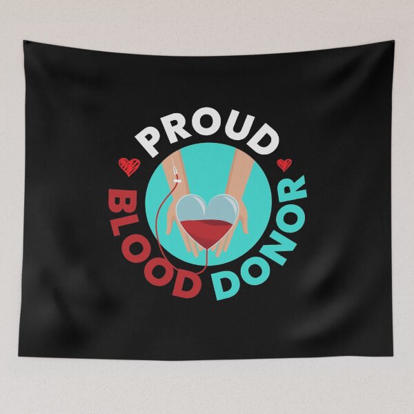 Item preview, Proud Blood Donor Blood Donate designed and sold by MooonTees.