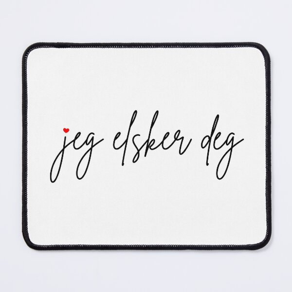 Item preview, Jeg elsker deg | I Love You - Norwegian (Bokmäl) | calligraphy iii designed and sold by rsty11.