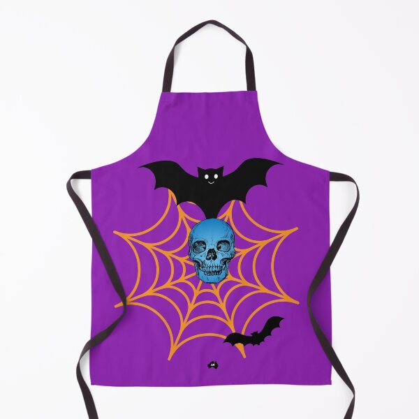 Item preview, Halloween Bat, Skull, Spider web creepy designed and sold by Andykinoz.
