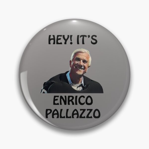 Item preview, Naked Gun "It's Enrico Pallazzo" Leslie Nielsen / Frank Drebin designed and sold by Rewatch-Podcast.