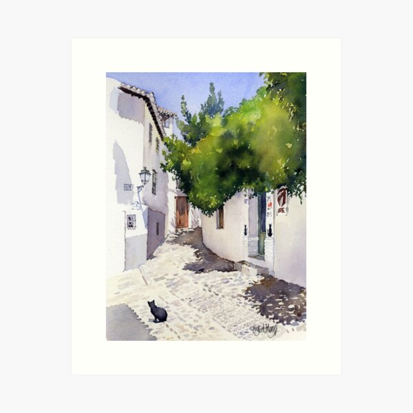 Item preview, Rincon Del Gato, Granada designed and sold by Margaret Merry.