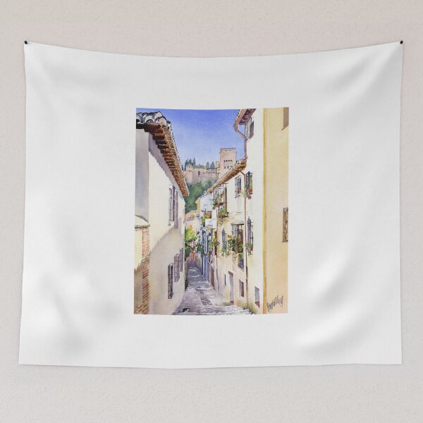 Item preview, An Alley in the Albaicin, Granada designed and sold by Margaret Merry.