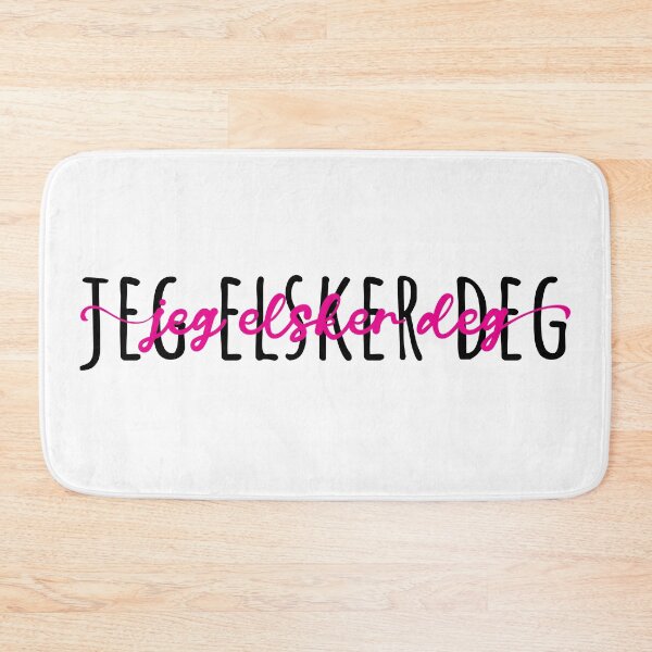 Item preview, Jeg elsker deg | I Love You - Norwegian (Bokmäl) | bujo inspo i designed and sold by rsty11.