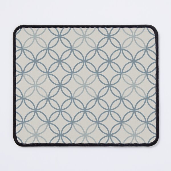 Item preview, Geometric Pattern: Circle Nested Outline: Bluestone designed and sold by Red Wolf.