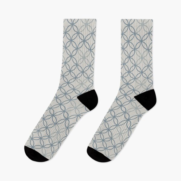 Item preview, Geometric Pattern: Circle Nested Outline: Bluestone designed and sold by Red Wolf.