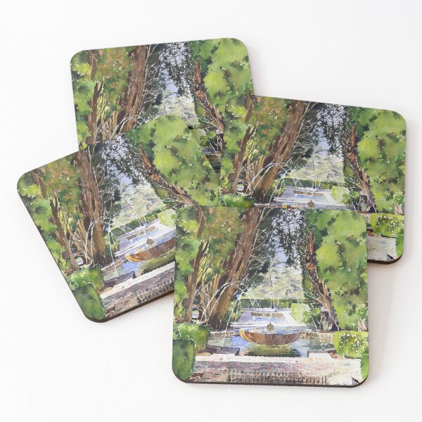 Item preview, Fountains in the Gardens of the Generalife, Granada designed and sold by Margaret Merry.