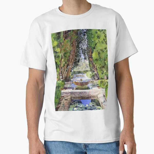 Item preview, Fountains in the Gardens of the Generalife, Granada designed and sold by Margaret Merry.