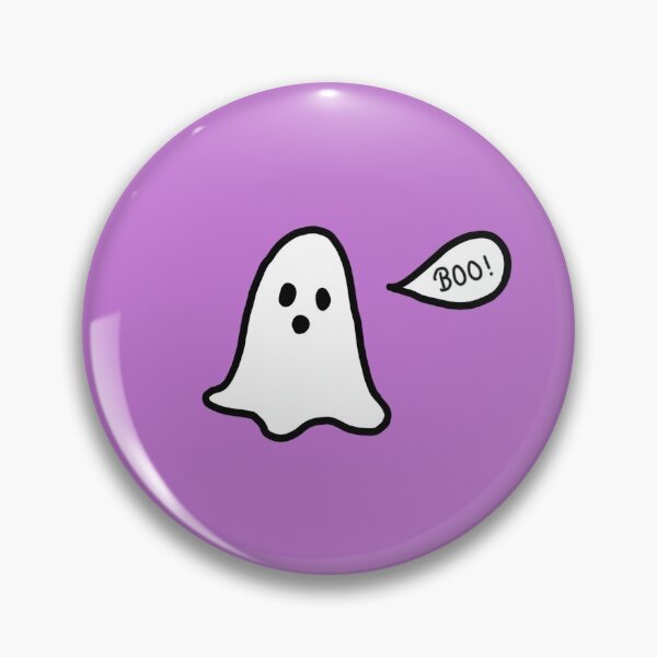 Item preview, Cute ghost boo halloween pattern purple designed and sold by Love, Anaïs.