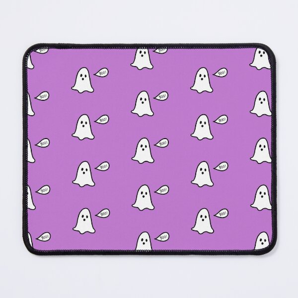 Item preview, Cute ghost boo halloween pattern purple designed and sold by Love, Anaïs.