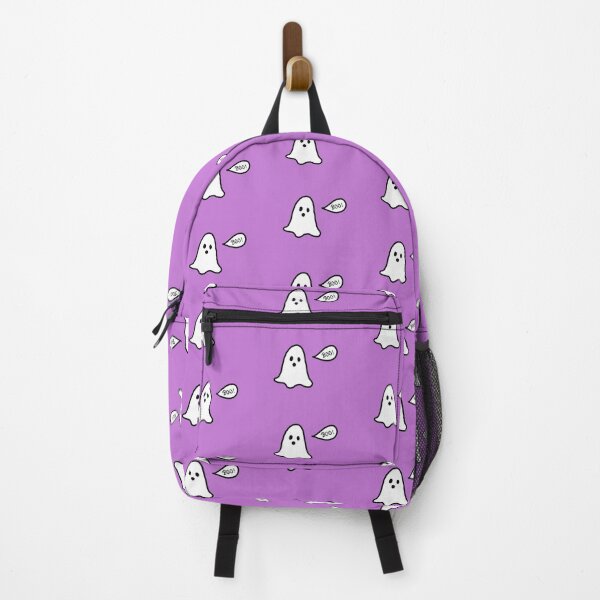 Item preview, Cute ghost boo halloween pattern purple designed and sold by Love, Anaïs.