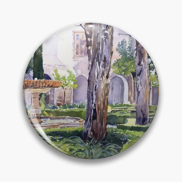 Item preview, Lindaraja Courtyard, Nazarine Palace, Alhambra, Granada designed and sold by Margaret Merry.