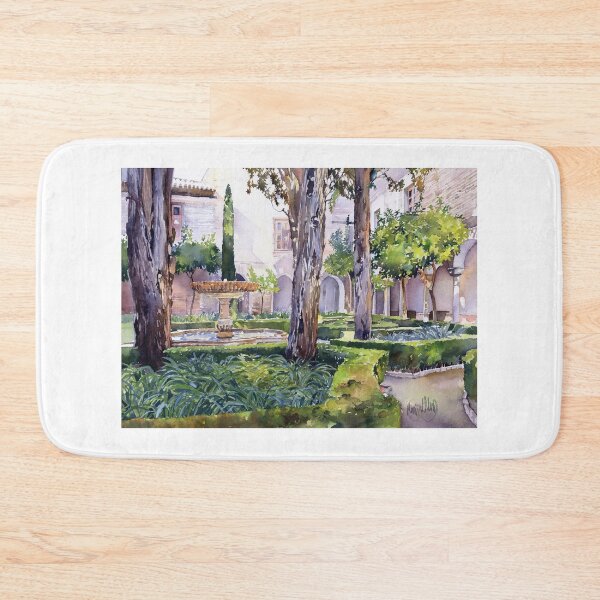 Item preview, Lindaraja Courtyard, Nazarine Palace, Alhambra, Granada designed and sold by Margaret Merry.