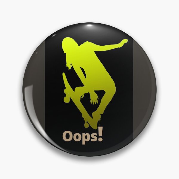 Item preview, oops! - skate boarding designed and sold by Tatzki-Design.
