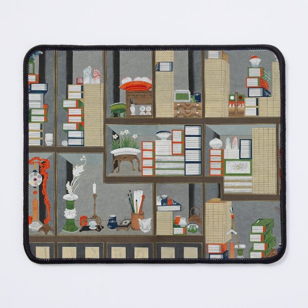 Item preview, Scene with bookshlef designed and sold by NewModeOriental.