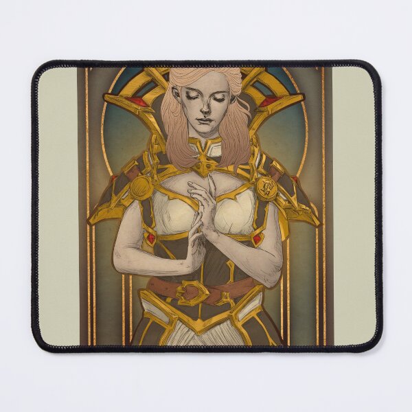 Item preview, Fanart: Calia Menethil in Art Nouveau style designed and sold by AlexaelArtworks.
