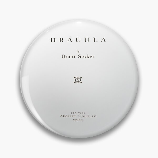 Item preview, Dracula by Bram Stoker title page| Perfect Gift designed and sold by jenacyan.