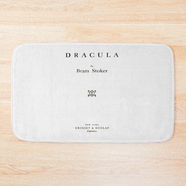 Item preview, Dracula by Bram Stoker title page| Perfect Gift designed and sold by jenacyan.