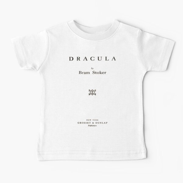 Item preview, Dracula by Bram Stoker title page| Perfect Gift designed and sold by jenacyan.