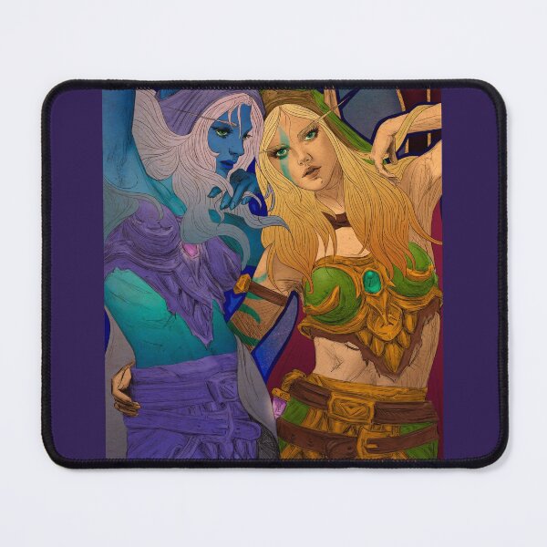 Item preview, Fanart: Alleria Windrunner in Art Nouveau style designed and sold by AlexaelArtworks.
