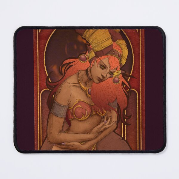 Item preview, Fanart: Alexstrasza in Art Nouveau style designed and sold by AlexaelArtworks.