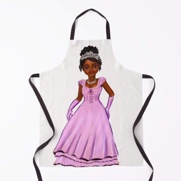 Item preview, Princess Coco in purple / lavender  ! beautiful  black girl with Afro hair, brown eyes and dark brown skin. Hair love ! designed and sold by Artonmytee.