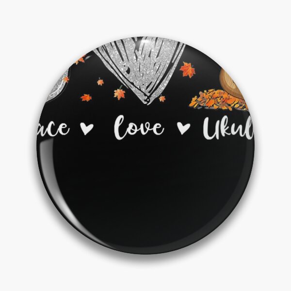 Item preview, Peace Love Ukulele Hawaiian Ukelele Uke Guitar Players designed and sold by HanHeinze.