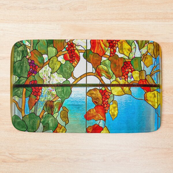Item preview, Stained Glass Grape vine designed and sold by Dalyndigital Photography.